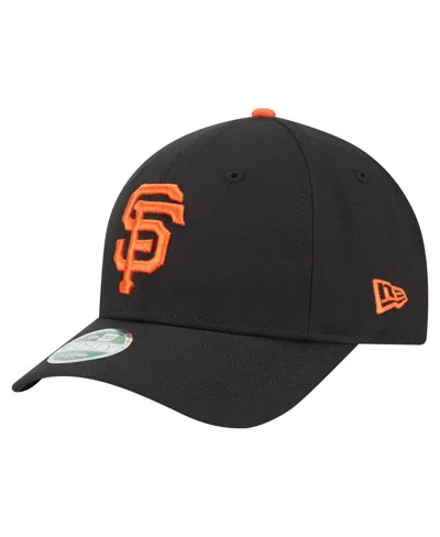 New Era Kids' Big Boys And Girls Black San Francisco Giants Player Replica 9forty Adjustable Hat