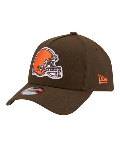 New Era Kids' Big Boys And Girls Brown Cleveland Browns 9forty A-frame Adjustable Hat