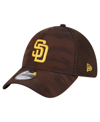 New Era Kids' Big Boys And Girls Brown San Diego Padres Camo 39thirty Flex Hat