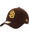 NEW ERA BIG BOYS AND GIRLS BROWN SAN DIEGO PADRES TEAM THE LEAGUE 9FORTY ADJUSTABLE HAT