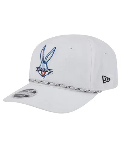 New Era Kids' Big Boys And Girls Bugs Bunny White Looney Tunes Multi Rope 9seventy Stretch-snap Hat In Gray