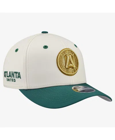 New Era Kids' Big Boys And Girls Cream Atlanta United Fc Jersey Hook 9seventy Adjustable Hat In White