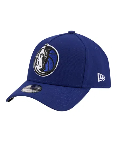 New Era Kids' Big Boys And Girls Dallas Mavericks 9forty A-frame Adjustable Baseball Cap In Blue