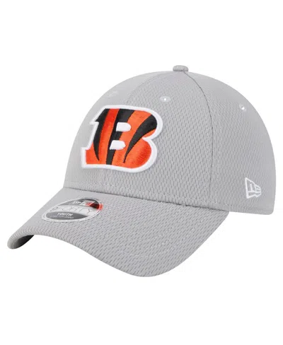 New Era Kids' Big Boys And Girls Gray Cincinnati Bengals Main 9forty Adjustable Hat