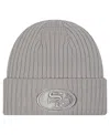 New Era Big Boys And Girls Gray San Francisco 49ers Color Pack Cuffed Knit Hat In Gray