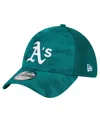 New Era Big Boys And Girls Green Athletics Camo 39thirty Flex Hat In Green