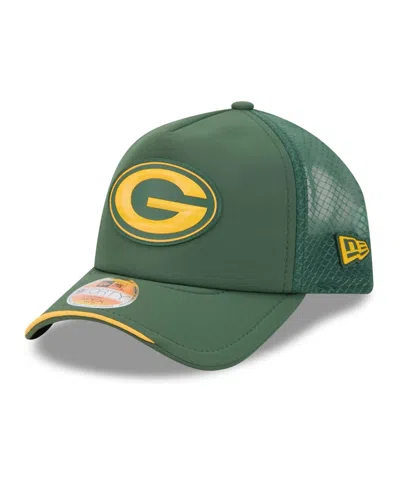 New Era Kids' Big Boys' And Girls' Green Bay Packers 2026 Sideline Apex 9forty Adjustable Trucker Hat