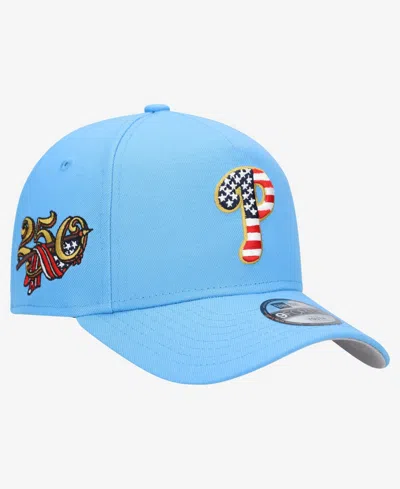 New Era Big Boys And Girls Light Blue Philadelphia Phillies Celebrate America's 250th 9forty A-frame Adjusta