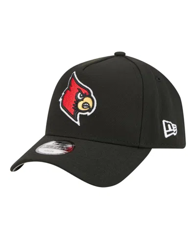 New Era Kids' Big Boys' And Girls' Louisville Cardinals 9forty A-frame Embroidered Logo Baseball Cap In Black
