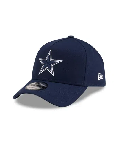 New Era Kids' Big Boys And Girls Navy Dallas Cowboys 9forty A-frame Adjustable Hat In Blue