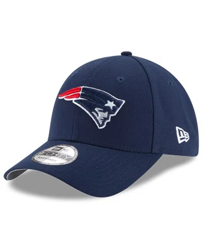 New Era Kids' Big Boys And Girls Navy New England Patriots 9forty Adjustable Hat In Blue