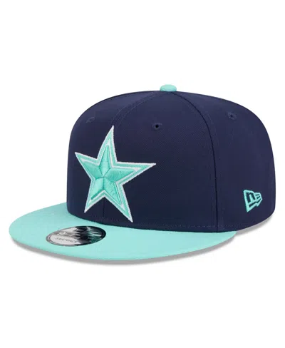 New Era Kids' Big Boys And Girls Navy/light Blue Dallas Cowboys Two-tone Color Pack 9fifty Snapback Hat