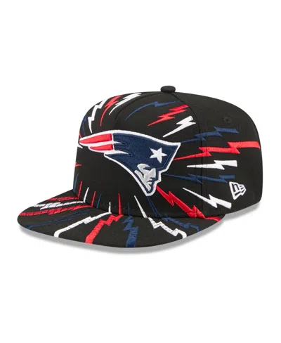 New Era Kids' Big Boys' And Girls' New England Patriots 9fifty Bolt High-crown Snapback Cap In Black