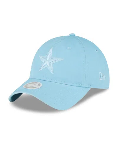 New Era Kids' Big Boys And Girls  Light Blue Dallas Cowboys Color Pack Brights 9twenty Adjustable Hat