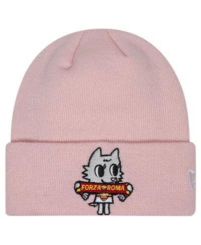 New Era Kids' Big Boys And Girls Pink As Roma Romina Cuffed Knit Hat