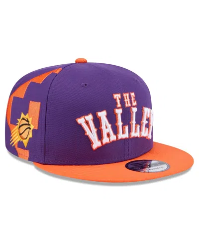 New Era Kids' Big Boys And Girls Purple Phoenix Suns 2024/25 City Edition 9fifty Snapback Hat