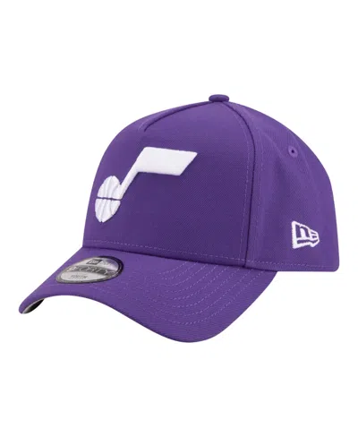 New Era Kids' Big Boys And Girls Purple Utah Jazz 9forty A-frame Adjustable Hat