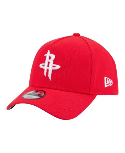New Era Kids' Big Boys And Girls Red Houston Rockets 9forty A-frame Adjustable Hat