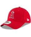 NEW ERA BIG BOYS AND GIRLS RED LOS ANGELES ANGELS GAME THE LEAGUE 9FORTY ADJUSTABLE HAT