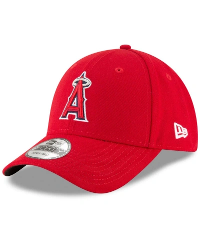 New Era Kids' Big Boys And Girls Red Los Angeles Angels Game The League 9forty Adjustable Hat