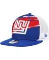 New Era Big Boys And Girls Royal New York Giants Tear 9fifty Snapback Hat In Royal,white