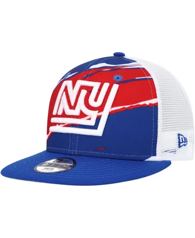 New Era Kids' Big Boys And Girls Royal New York Giants Tear 9fifty Snapback Hat In Royal,white