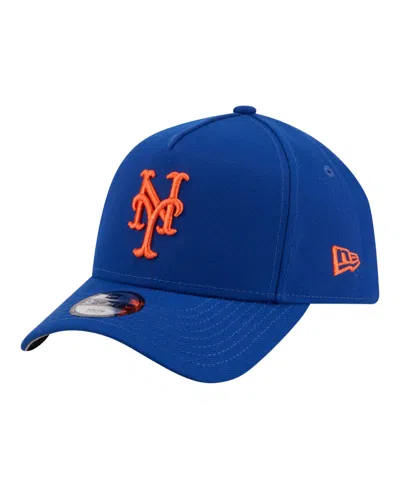 New Era Kids' Big Boys And Girls Royal New York Mets 9forty A-frame Adjustable Hat In Blue