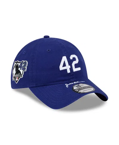 New Era Kids' Big Boys And Girls Royal Texas Rangers 2026 Jackie Robinson Day 9twenty Adjustable Hat In Blue