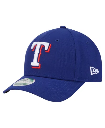 New Era Kids' Big Boys And Girls Royal Texas Rangers Player Replica 9forty Adjustable Hat In Blue