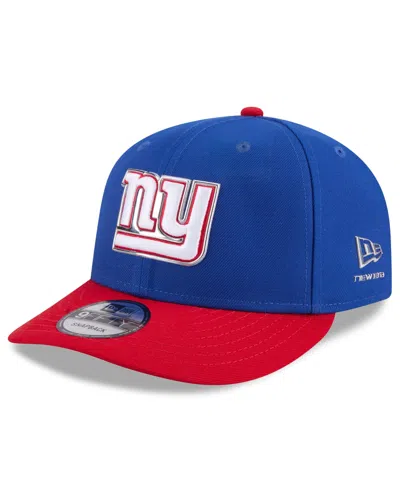 New Era Kids' Big Boys And Girls Royal/red New York Giants 2026 Nfl Draft Pre-curved 9fifty Snapback Hat In Blue