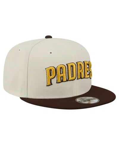 New Era Kids' Big Boys And Girls San Diego Padres 9fifty Two-tone Baseball Cap In White