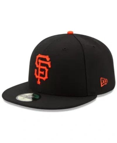 New Era Kids' Big Boys And Girls San Francisco Giants Authentic Collection 59fifty Cap In Black