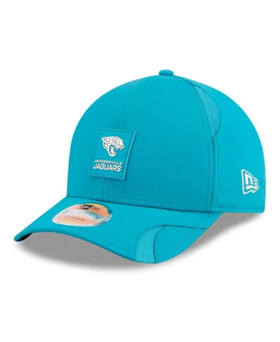 New Era Kids' Big Boys And Girls Teal Jacksonville Jaguars 2025 Sideline 9forty Adjustable Hat In Blue