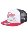 New Era Big Boys And Girls White Minnesota Twins Retro 9fifty Snapback Hat In White