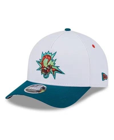 New Era Kids' Big Boys And Girls White San Jose Earthquakes 2025 Jersey Hook 9forty M-crown Adjustable Hat In Blue