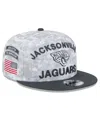 New Era Big Boys And Girls White/graphite Jacksonville Jaguars 2024 Salute To Service 9fifty Snapback Hat In Multi