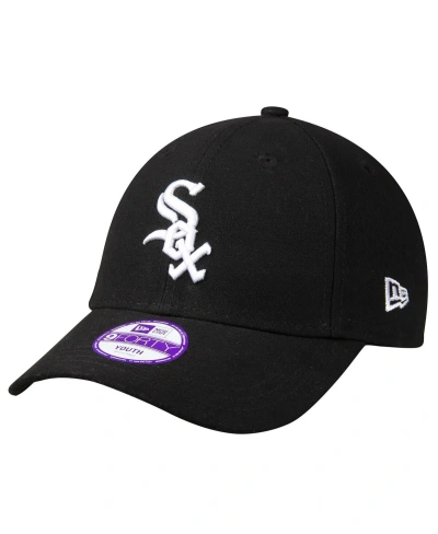 New Era Kids' Big Boys  Black Chicago White Sox The League 9forty Adjustable Hat