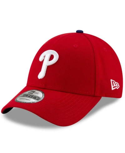 New Era Kids' Big Boys  Red Philadelphia Phillies The League 9forty Adjustable Hat