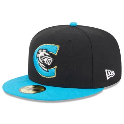 New Era Black Charlotte Knights Authentic Collection Alternate Logo 59fifty Fitted Hat