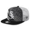 New Era Black Chicago White Sox Court Sport 9fifty Snapback Hat In Black