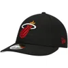 NEW ERA NEW ERA BLACK MIAMI HEAT TEAM LOW PROFILE 59FIFTY FITTED HAT