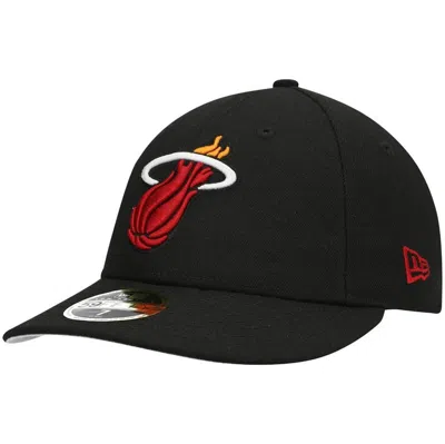 New Era The League Miami Heat Hat In Black