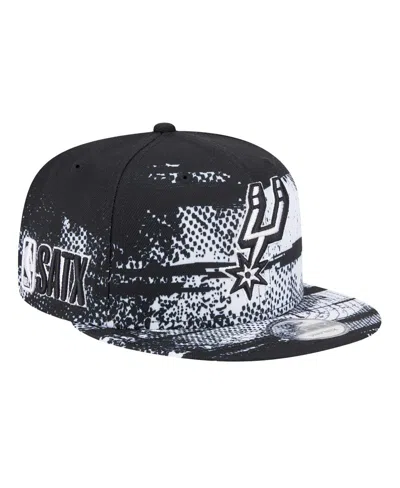 New Era Black San Antonio Spurs Tip-off 9fifty Snapback Hat