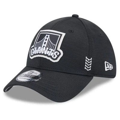 New Era Black San Francisco Giants 2024 Clubhouse 39thirty Flex Fit Hat