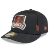 NEW ERA NEW ERA  BLACK SAN FRANCISCO GIANTS 2024 CLUBHOUSE LOW PROFILE 59FIFTY FITTED HAT