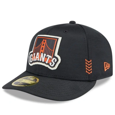 New Era Black San Francisco Giants 2024 Clubhouse Low Profile 59fifty Fitted Hat