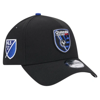 New Era Black San Jose Earthquakes 2024 Kick Off Collection 9forty A-frame Adjustable Hat