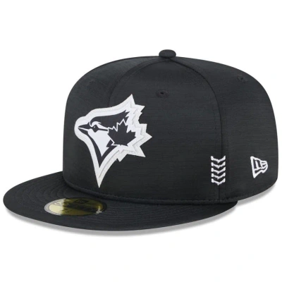 New Era Black Toronto Blue Jays 2024 Clubhouse 59fifty Fitted Hat