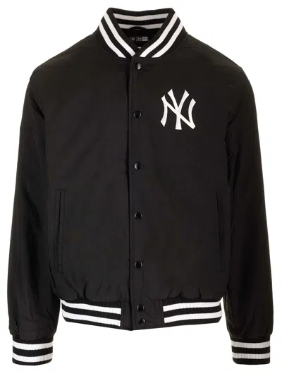 New Era Black Varsity Jacket Jackets Black