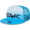 NEW ERA NEW ERA BLUE CHARLOTTE FC JERSEY HOOK TRUCKER 9FIFTY SNAPBACK HAT